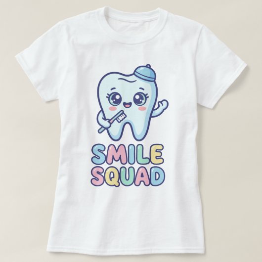 歯科医ユーモア グラフィックTシャツ Tシャツ (デザイン正面)