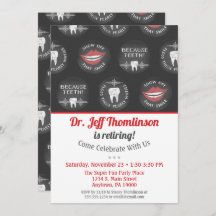 歯科医リタイア招待状シャルボードデンタル