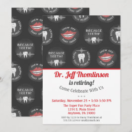 歯科医リタイア招待状シャルボードデンタル 招待状