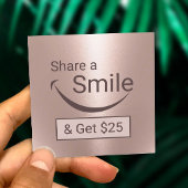 歯科医共有スマイルバラ金ゴールド歯科紹介 紹介カード