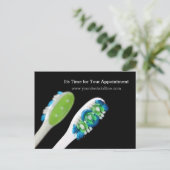 歯科医局歯科アポイントメント ポストカード (スタンド正面)