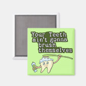 歯科医師及び衛生士 マグネット (正面/裏面)