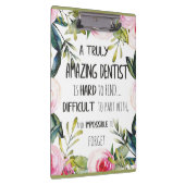 歯科医師感謝ギフト引用文 クリップボード (右)