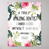 歯科医師感謝ギフト引用文 ポスター (正面)