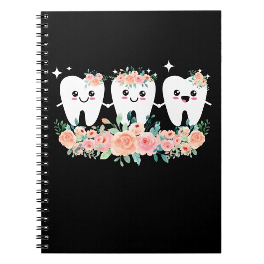 歯科医師歯科補助口腔衛生士の歯 ノートブック (正面)