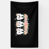 歯科医師歯科補助口腔衛生士の歯 横断幕 (縦)