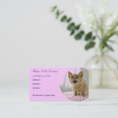 歯科医師衛生士の名刺 名刺 (スタンド正面)