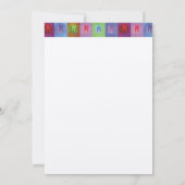 歯科医招待状 招待状 (裏面)