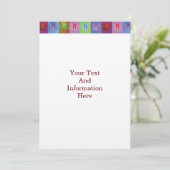 歯科医招待状 招待状 (スタンド正面)