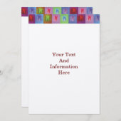 歯科医招待状 招待状 (正面/裏面)