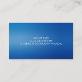 歯科医歯科ドクターティーススマイルファミリー 名刺 (裏面)