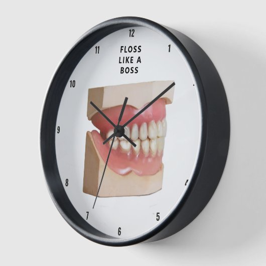 歯科医歯科医院 壁時計 (傾斜)