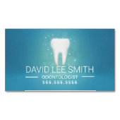 歯科医歯科名刺 マグネット名刺 (正面)