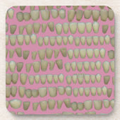 歯科医歯科歯列矯正腐敗歯口 コースター (正面)