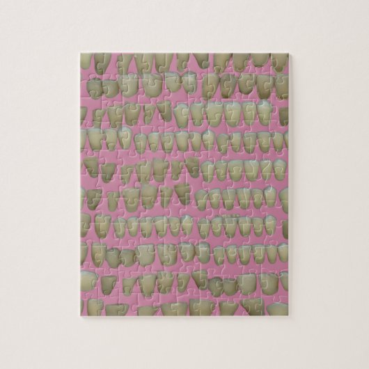 歯科医歯科歯列矯正腐敗歯口 ジグソーパズル (縦)