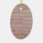 歯科医歯科歯列矯正腐敗歯口 セラミックオーナメント (左)