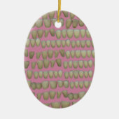 歯科医歯科歯列矯正腐敗歯口 セラミックオーナメント (正面)