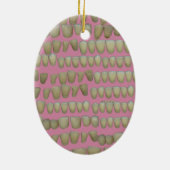 歯科医歯科歯列矯正腐敗歯口 セラミックオーナメント (裏面)