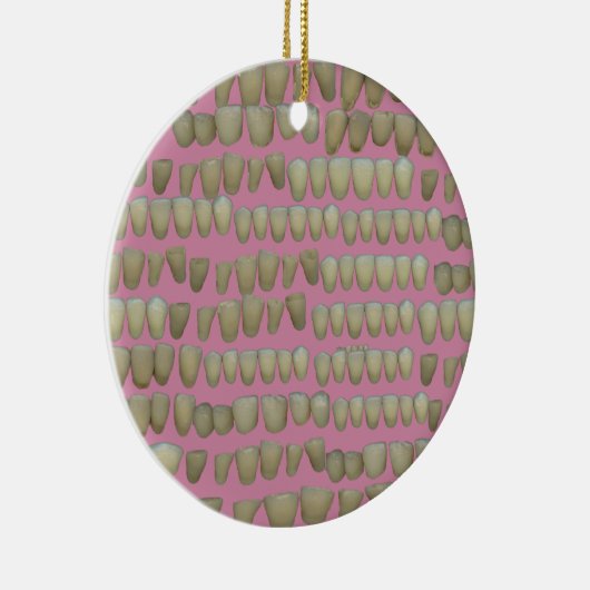 歯科医歯科歯列矯正腐敗歯口 セラミックオーナメント (右)