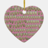 歯科医歯科歯列矯正腐敗歯口 セラミックオーナメント (正面)