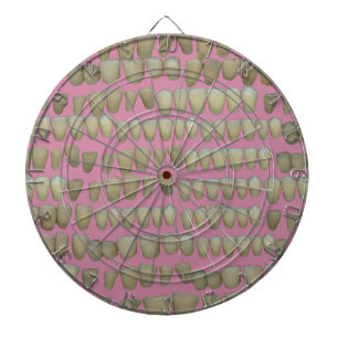 歯科医歯科歯列矯正腐敗歯口 ダーツボード