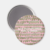 歯科医歯科歯列矯正腐敗歯口 マグネット (正面/裏面)