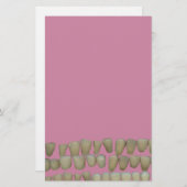 歯科医歯科歯列矯正腐敗歯口 便箋 (正面/裏面)