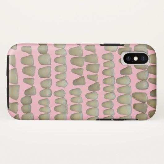 歯科医歯科歯列矯正腐敗歯口 Case-Mate iPhoneケース (裏面(横))