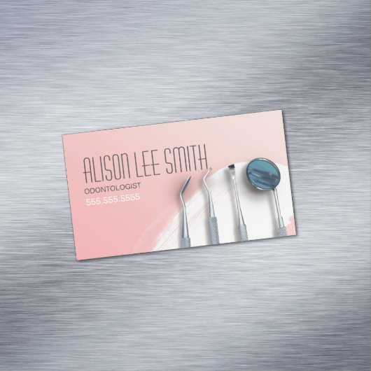 歯科医歯科歯科医師名刺 マグネット名刺 (インサイチュ)