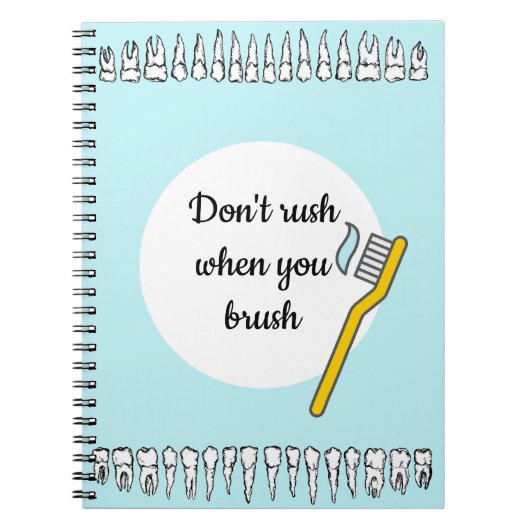 歯科医用スパイラル型ノートブック ノートブック (正面)