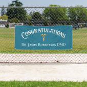 歯科医用ブルーモダンシンプル 横断幕 (インサイチュ)