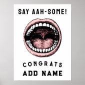 歯科医科卒業式 ポスター (正面)