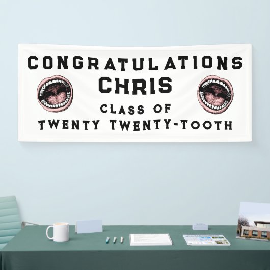 歯科医科卒業式 横断幕 (トレードショー)