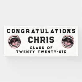 歯科医科卒業式 横断幕