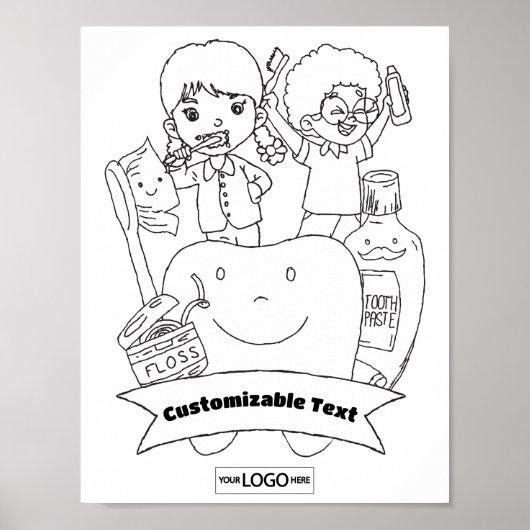 歯科医科歯科技工科技工科技工所 ポスター (正面)