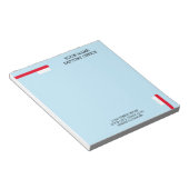 歯科医科目名を付けた歯科医科用メモ帳 ノートパッド (アングル)