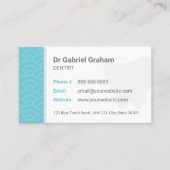 歯科医科診療所の名刺 名刺 (正面)