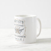 "歯科医素晴らしい"はマグです コーヒーマグカップ (正面右)