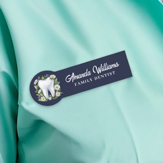 歯科医金ゴールドロゴプロフェッショナル 名札