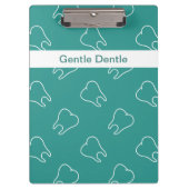 歯科医院のデザイン クリップボード (正面)