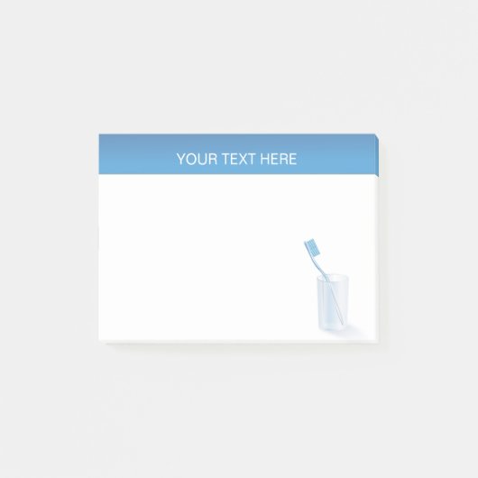 歯科医院のプロフェッショナルの歯科医 ポストイット (正面)