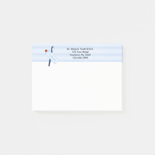 歯科医院のポスト・イット ポストイット (正面)