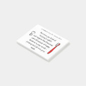 歯科医院のユーモア-患者のためのポスト・イット ポストイット (アングル)