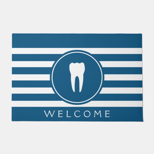 歯科医院の歓迎された玄関マット ドアマット (正面)