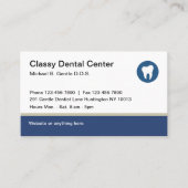 歯科医院アポイントメントカード 予約カード (正面)