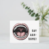 歯科医院アポイントメント ポストカード (スタンド正面)