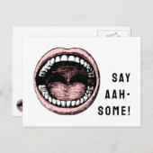 歯科医院アポイントメント ポストカード (正面/裏面)