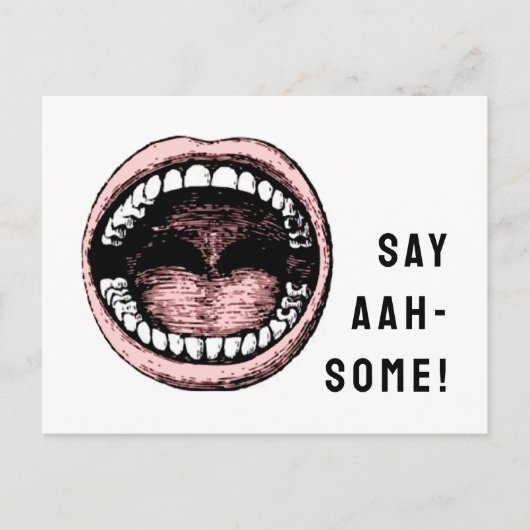 歯科医院アポイントメント ポストカード (正面)