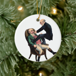 歯科医院クリスマスデコレーション セラミックオーナメント