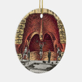 歯科医院クリスマスデコレーション セラミックオーナメント (右)